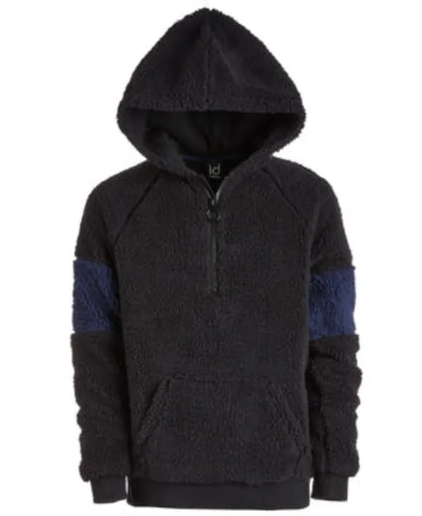 Ideology Big Boys Faux-Fur Hoodie