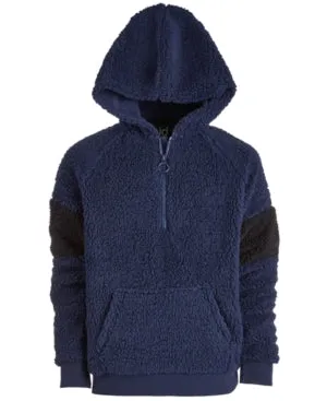 Ideology Big Boys Faux-Fur Hoodie