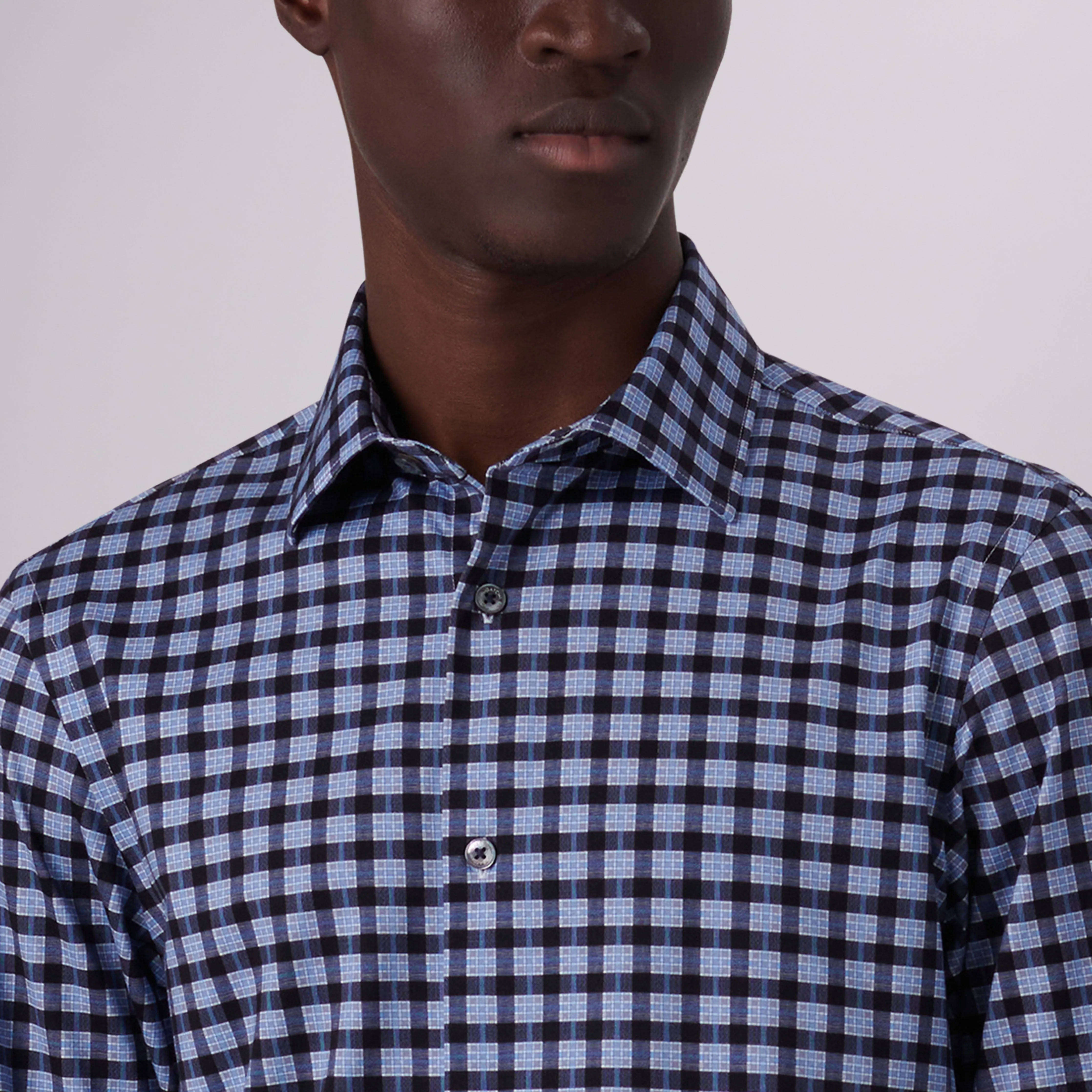 James Plaid Check Print OoohCotton Shirt