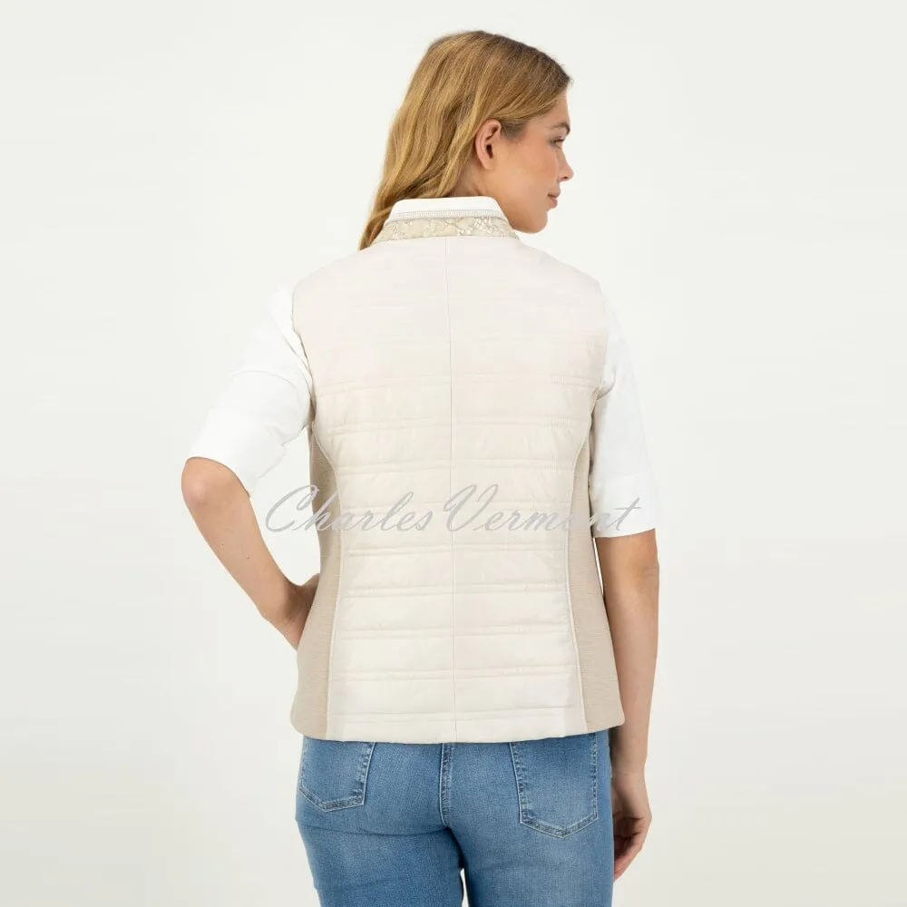 Just White Gilet - Style C1730