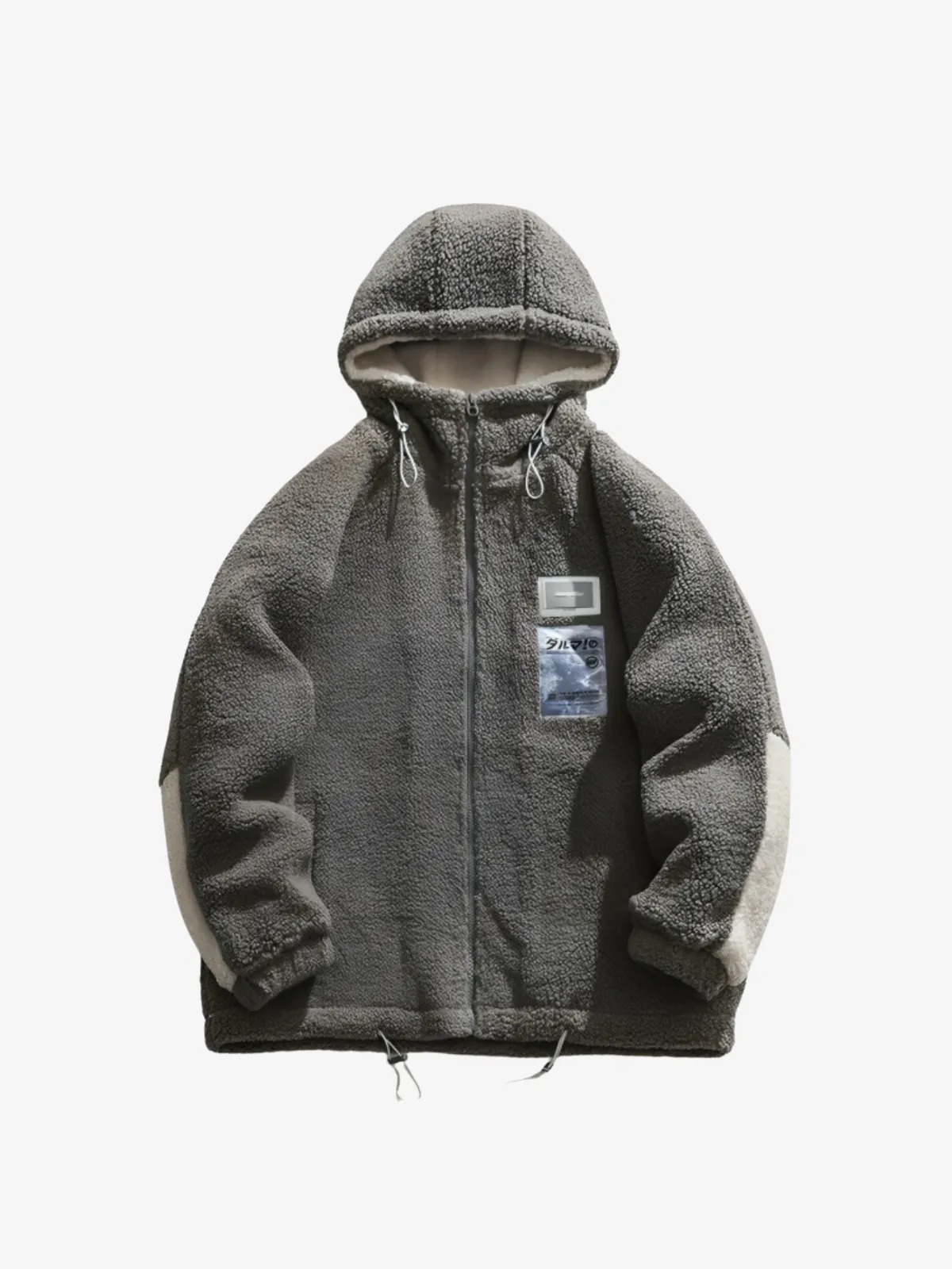 KG Winter Lambswool Hooded Fleece Jacket