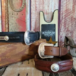 Leather Belt, the "Duke” by Tony Lama     7233L/7239L