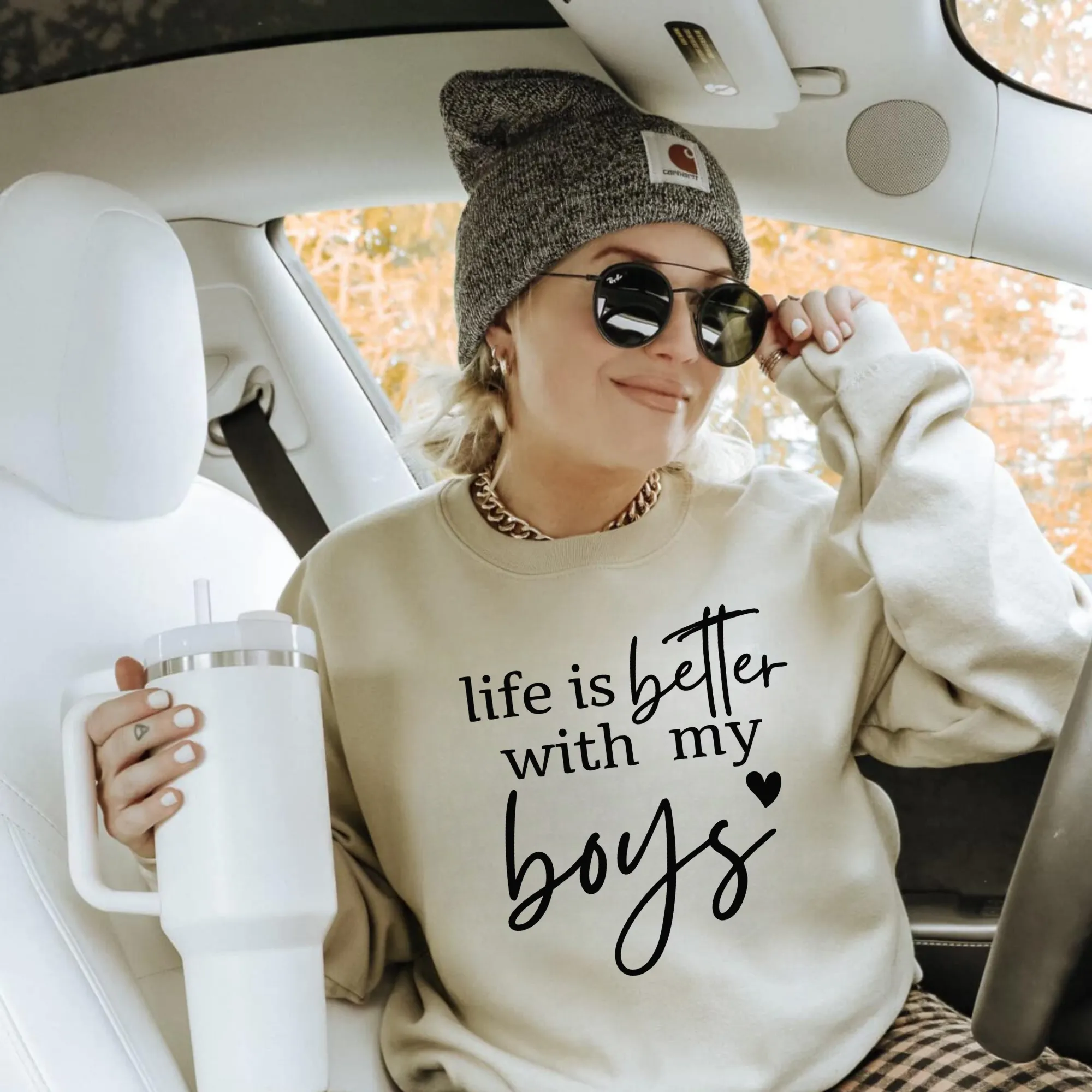 Life Is Better With My Boys Sweatshirt