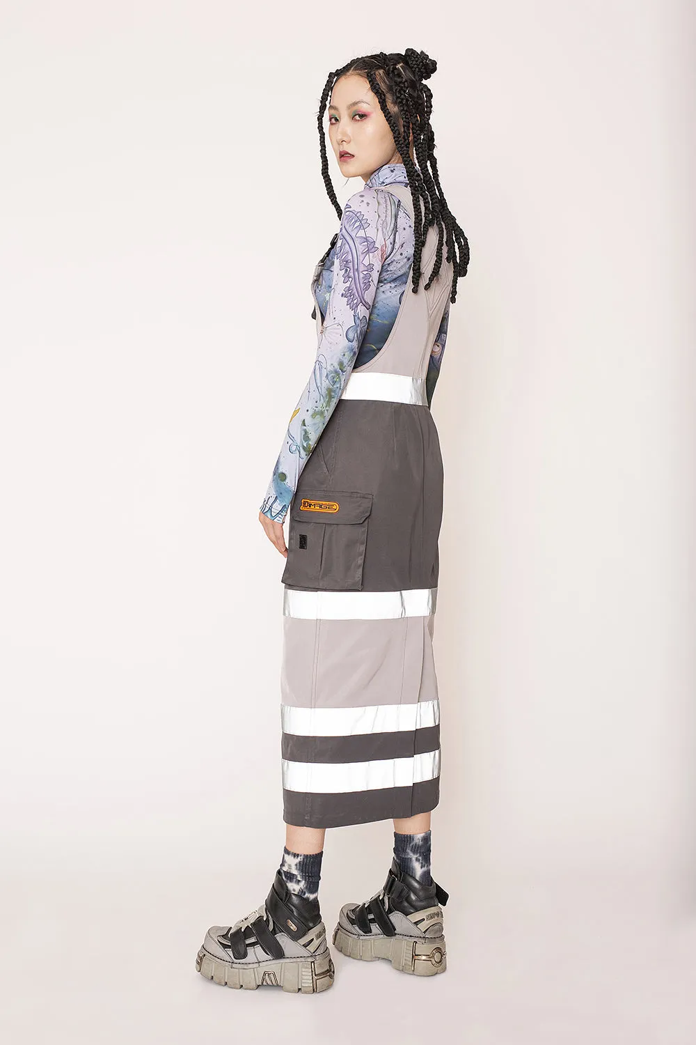 LOGISTICS UNIT reflective suspender skirt