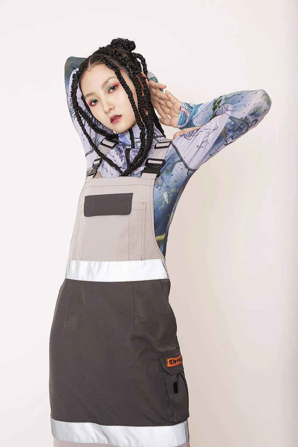 LOGISTICS UNIT reflective suspender skirt