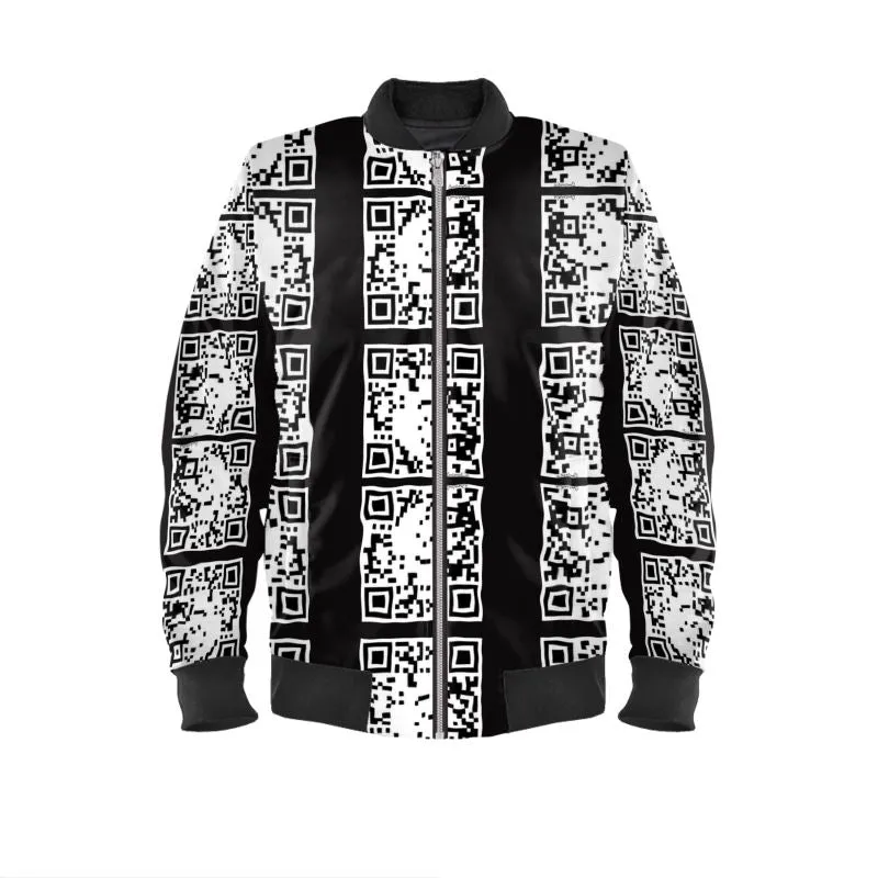 Mens Reversible Silk Bomber Jacket