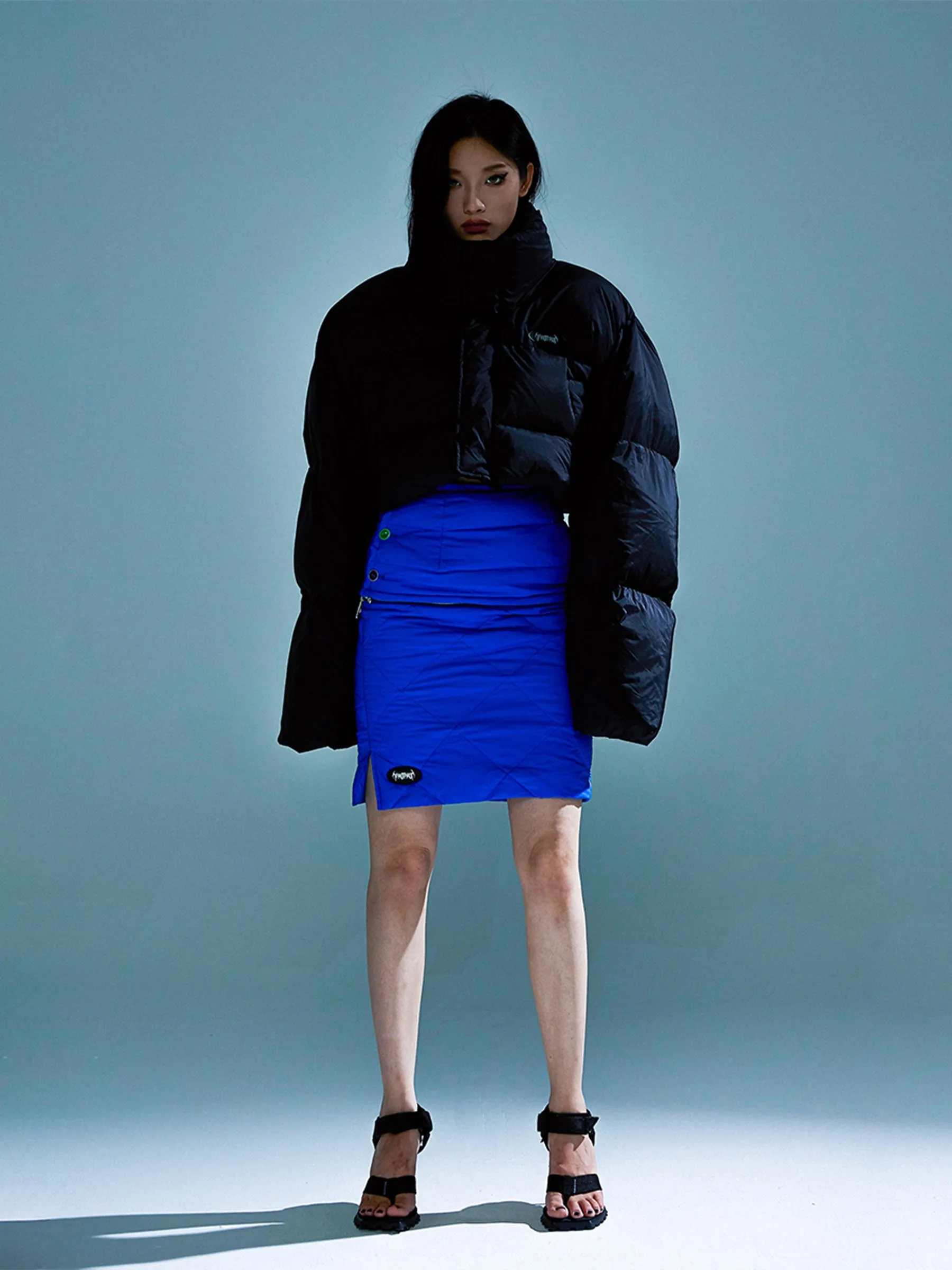 METROPLEX puffer skirt