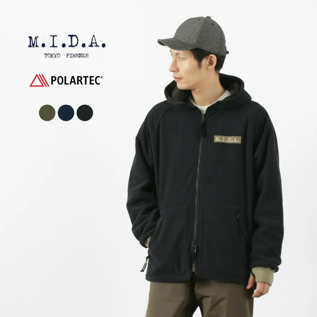 M.I.D.A. / Polartec Boa fleece ZIP-UP