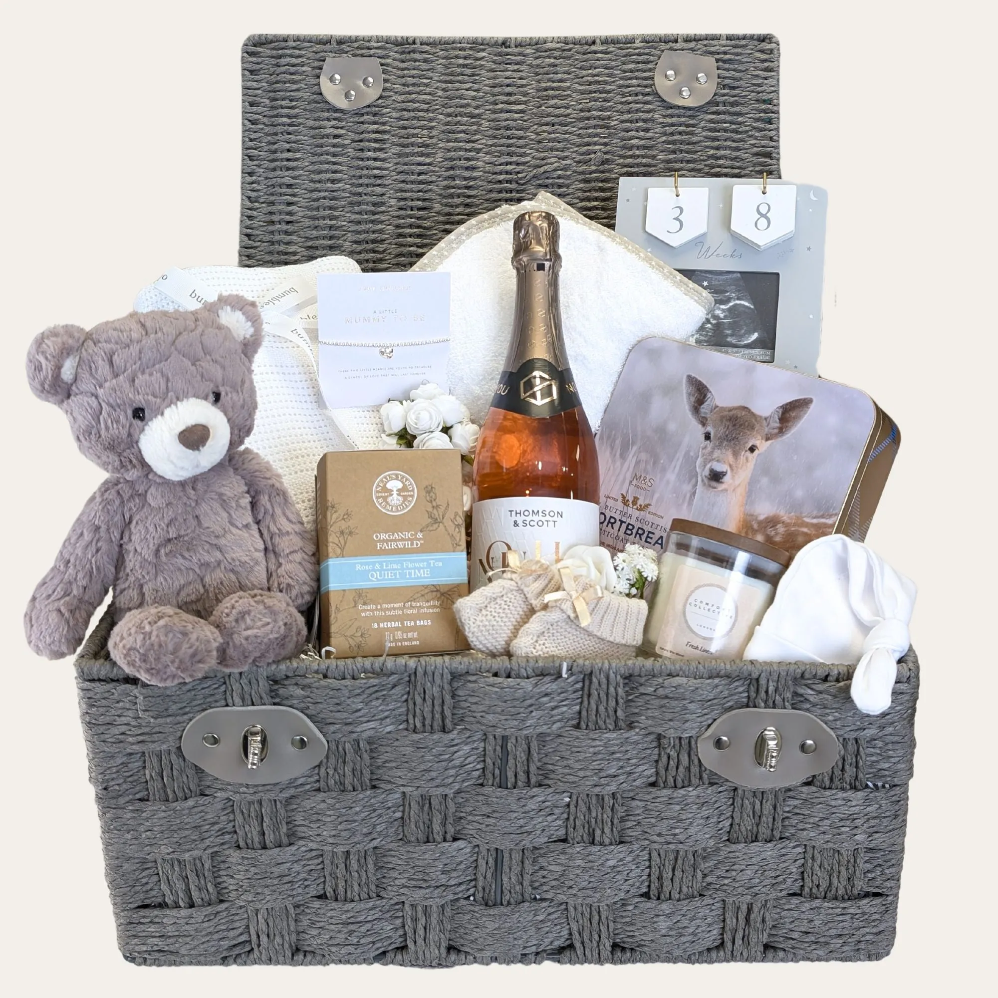 Mum To Be Gift Basket, Pamper Yourself & Baby With Relaxation & Treats