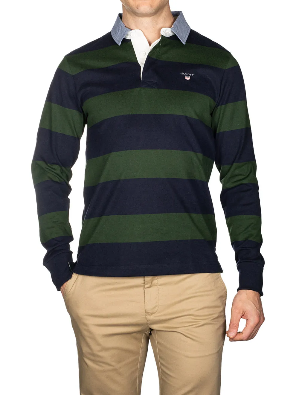 Original Barstripe Heavy Rugger Storm Green