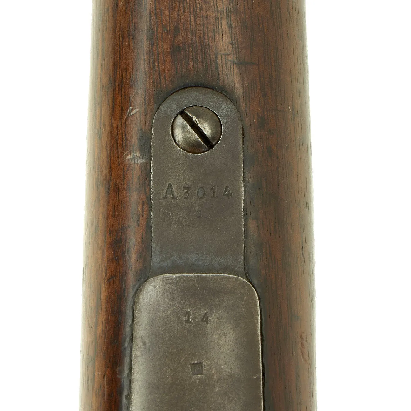 Original Belgian Model 1893 Mauser Rifle by Fabrique Nationale with Muzzle Cover - Matching Serial A3014