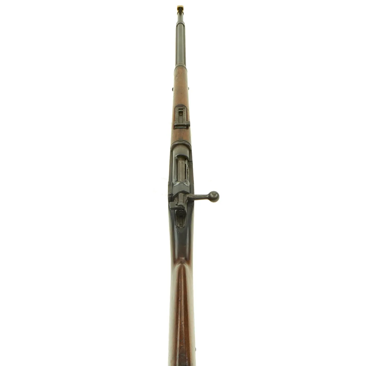 Original Belgian Model 1893 Mauser Rifle by Fabrique Nationale with Muzzle Cover - Matching Serial A3014