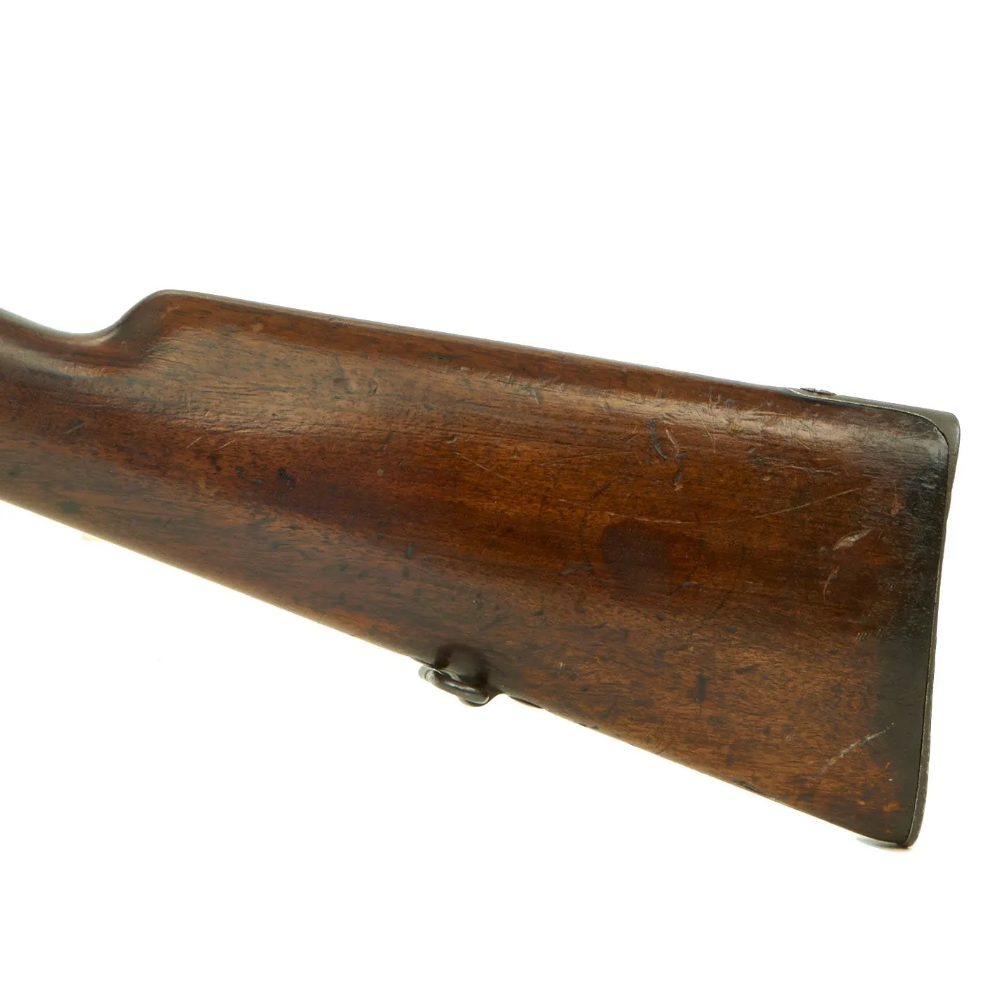 Original Belgian Model 1893 Mauser Rifle by Fabrique Nationale with Muzzle Cover - Matching Serial A3014