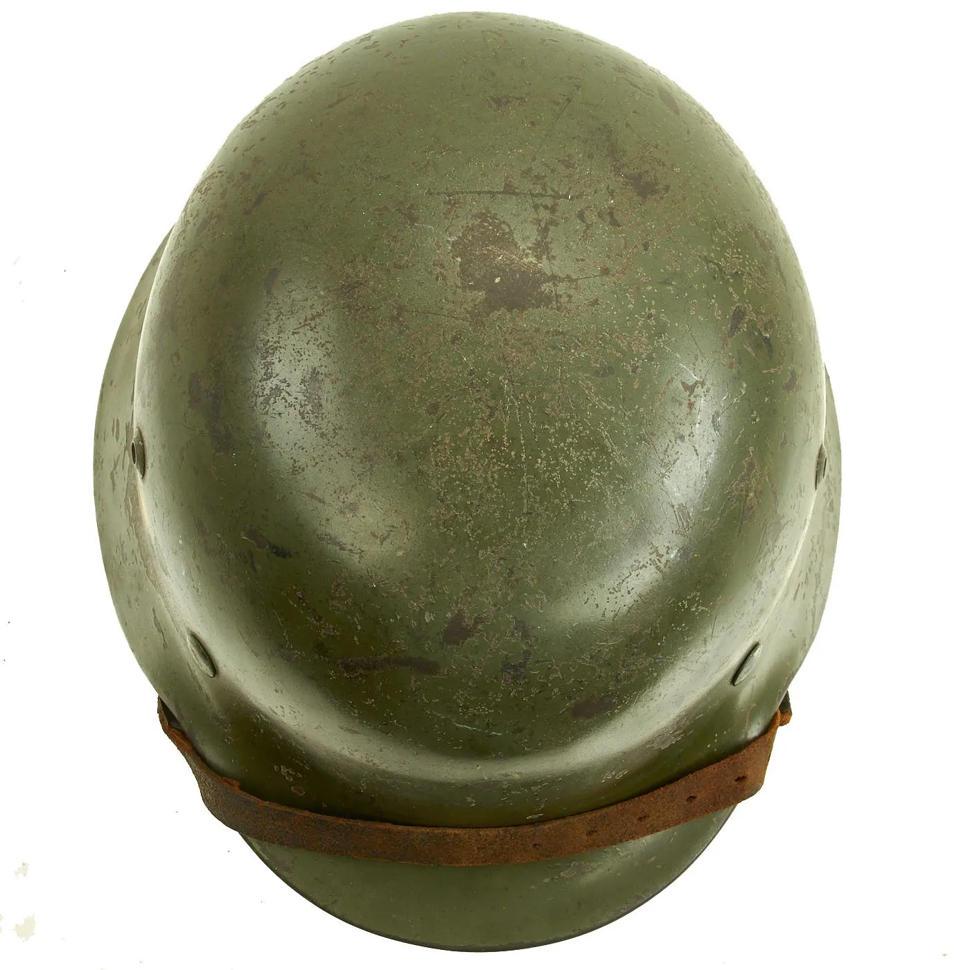 Original German WWII Army Heer M35 Double Decal Helmet with 1937 Dated Size 56cm Liner - SE64