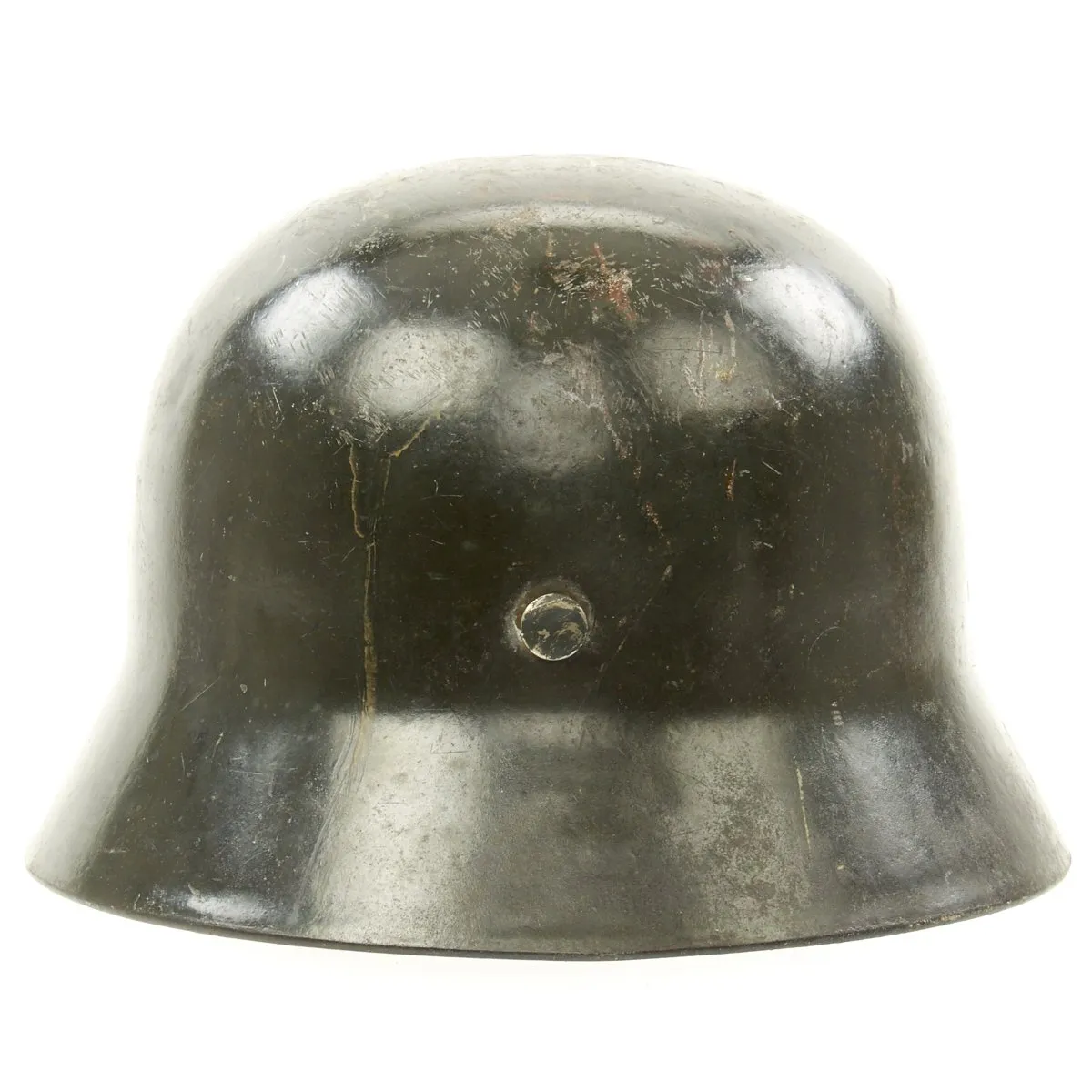 Original German WWII Army Heer M35 Double Decal Steel Helmet with Size 56 Liner - EF64