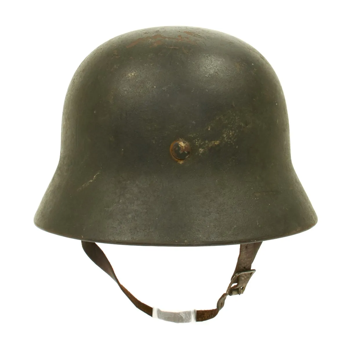 Original German WWII Army Heer M40 Single Decal Helmet - NS64