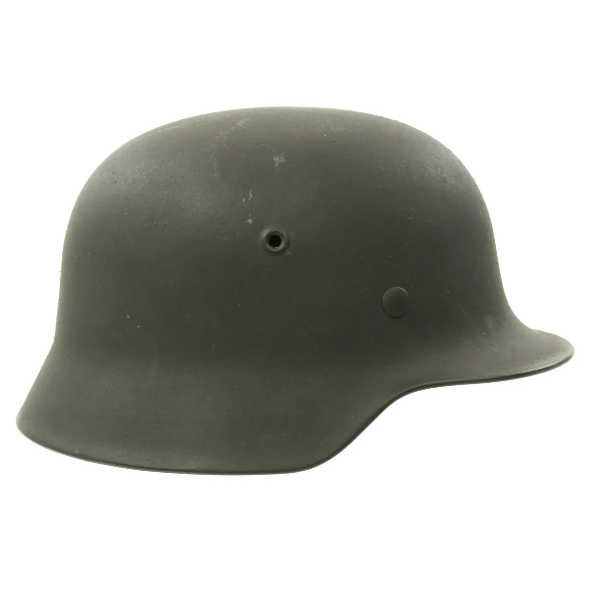 Original German WWII Army Heer M40 Single Decal Helmet with Liner in Excellent Condition - ET64