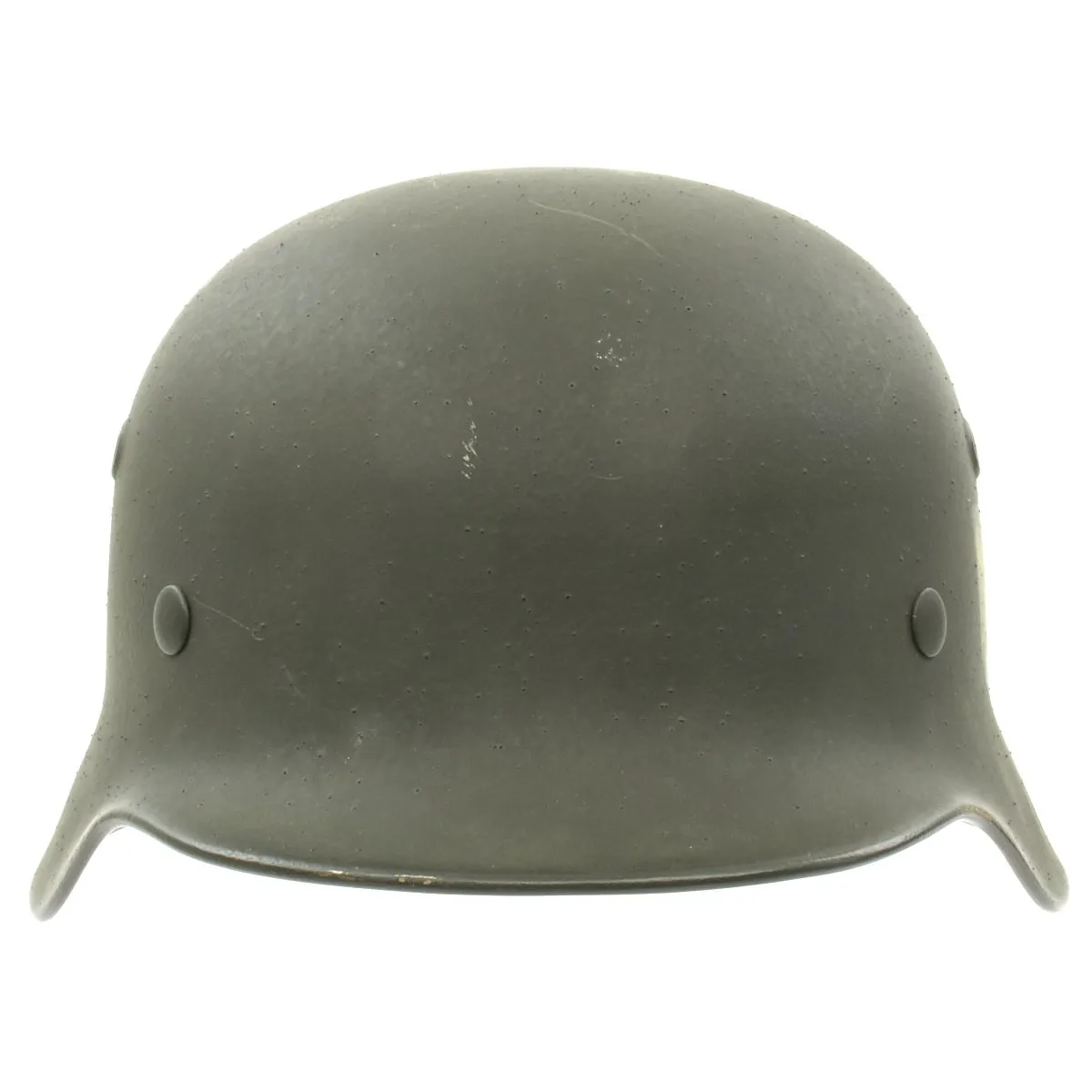 Original German WWII Army Heer M40 Single Decal Helmet with Liner in Excellent Condition - ET64