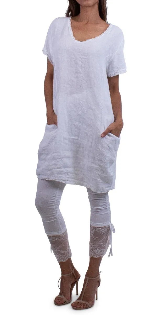 Perla Linen Dress