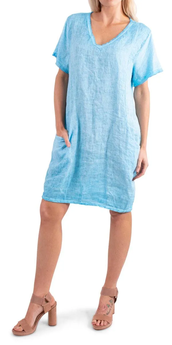 Perla Linen Dress