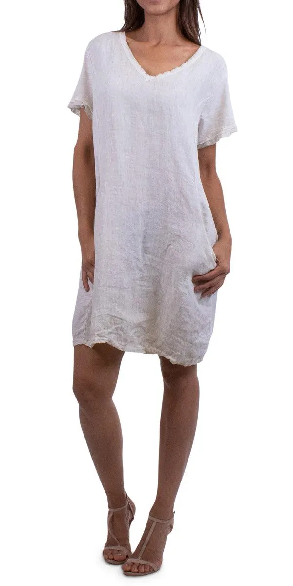 Perla Linen Dress