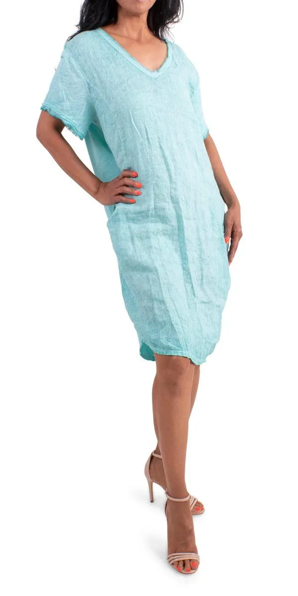 Perla Linen Dress