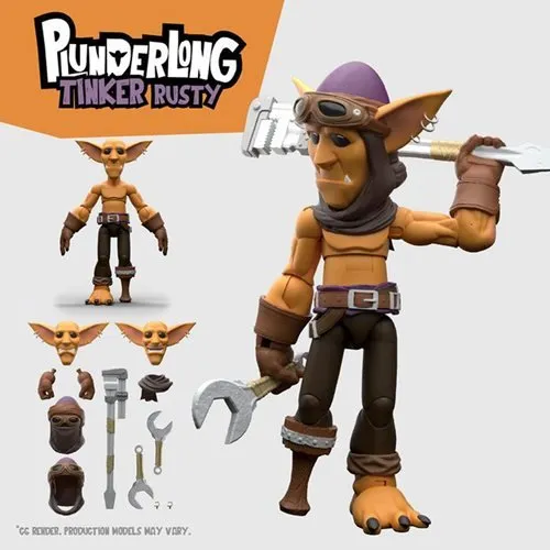 Plunderlings - Plunderlong 1:12 Scale Action Figure - Select Figure(s)