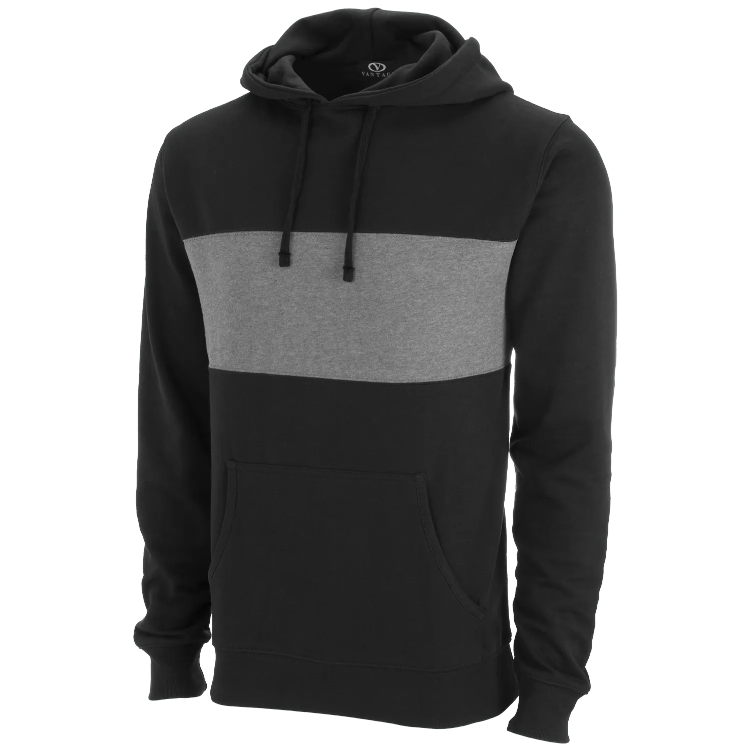 Premium Cotton Blocked Fleece Pullover