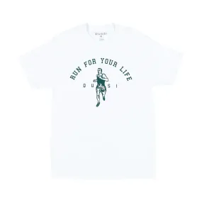 Quasi Run T Shirt White