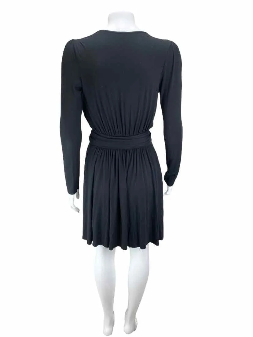 Rachel Pally Women's Knit Wrap Dress Black Size XS