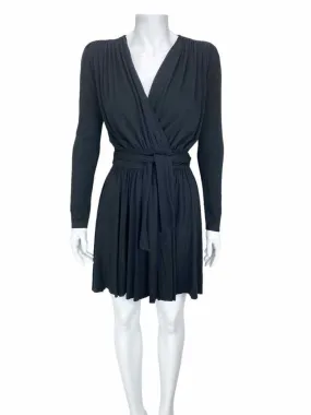 Rachel Pally Women's Knit Wrap Dress Black Size XS