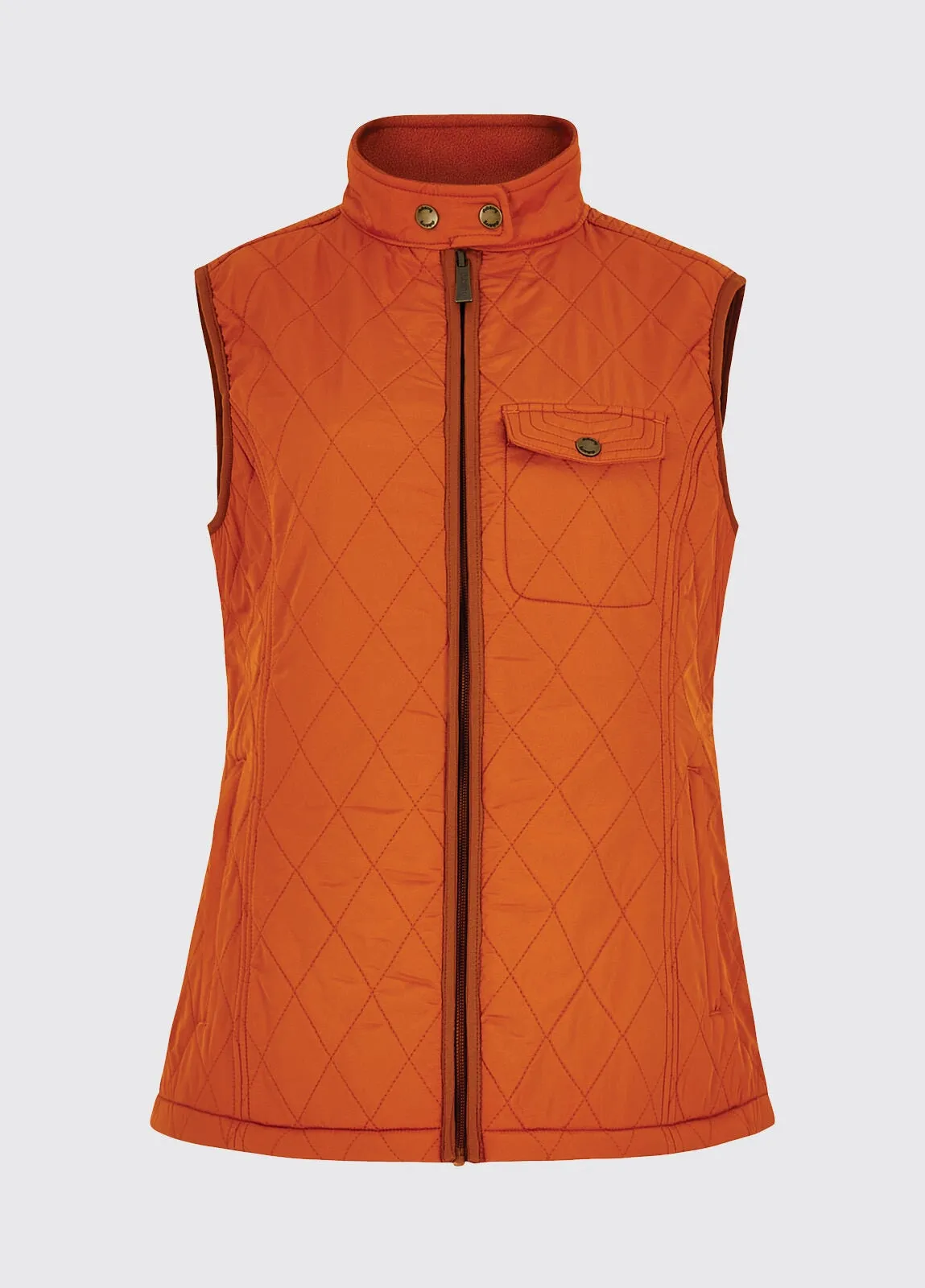 Rathdown Quilted Gilet, Cayenne