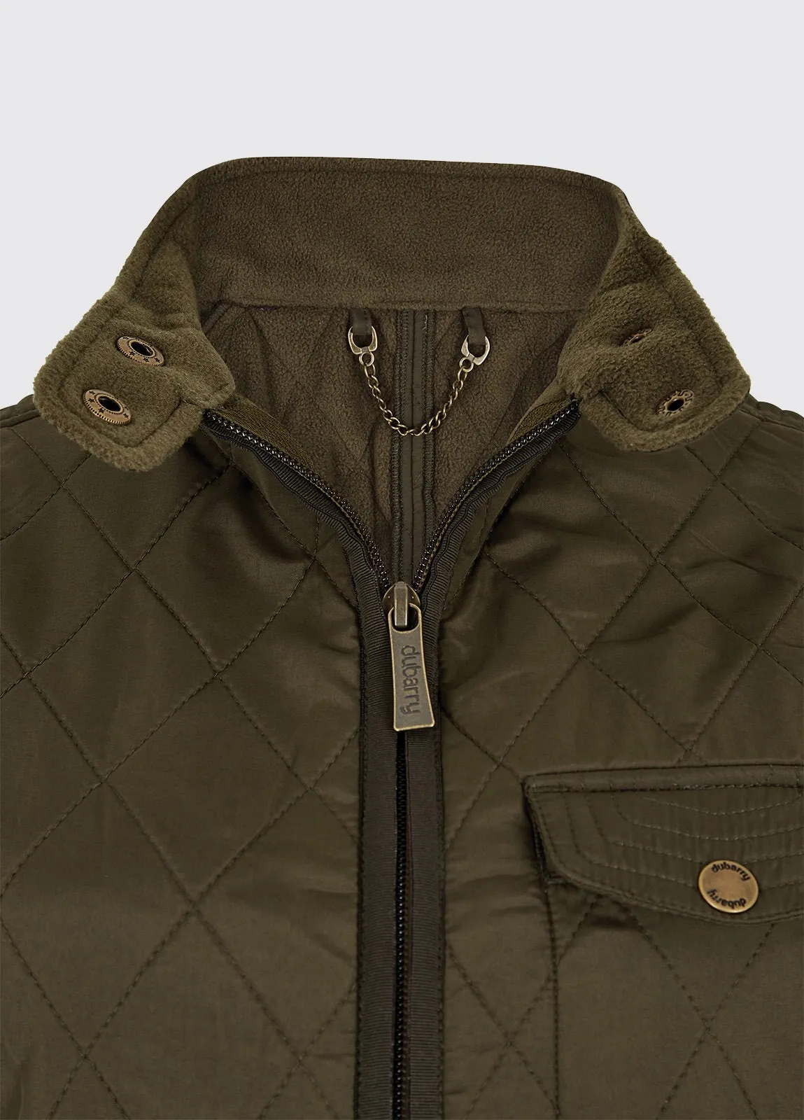 Rathdown Quilted Gilet, Olive