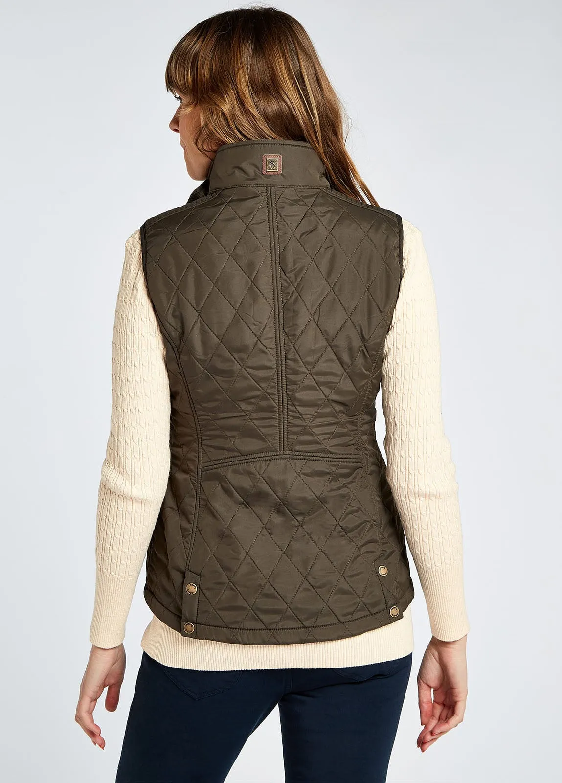 Rathdown Quilted Gilet, Olive