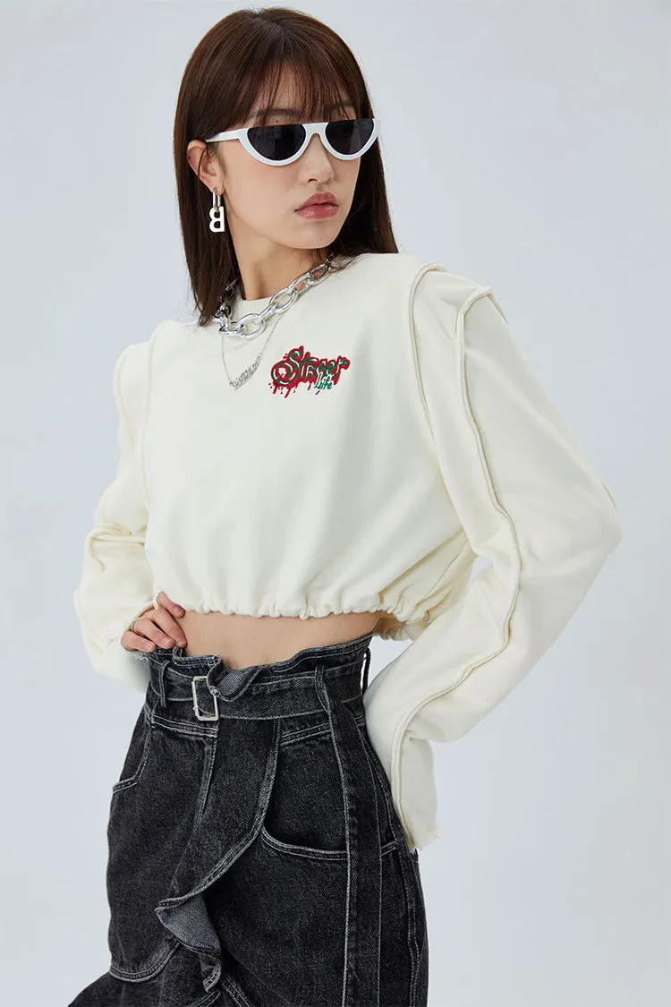 ROGUE crop sweatshirt