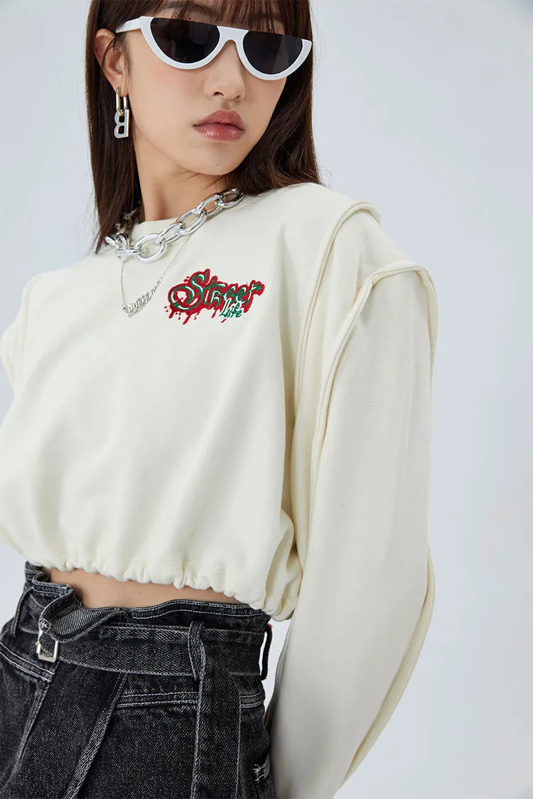 ROGUE crop sweatshirt