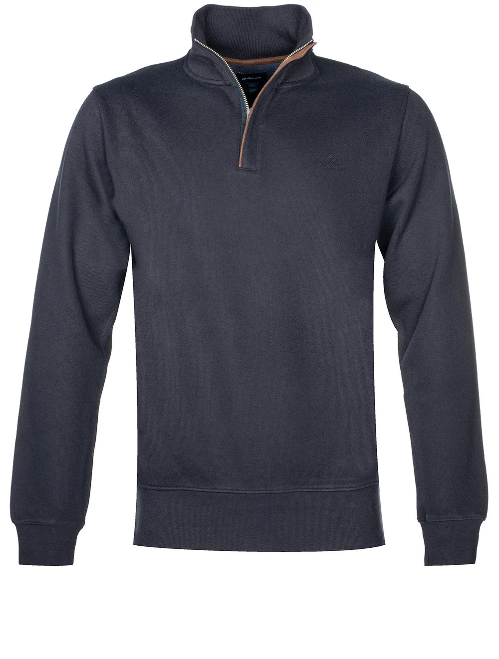 Sacker Rib Half Zip-Navy