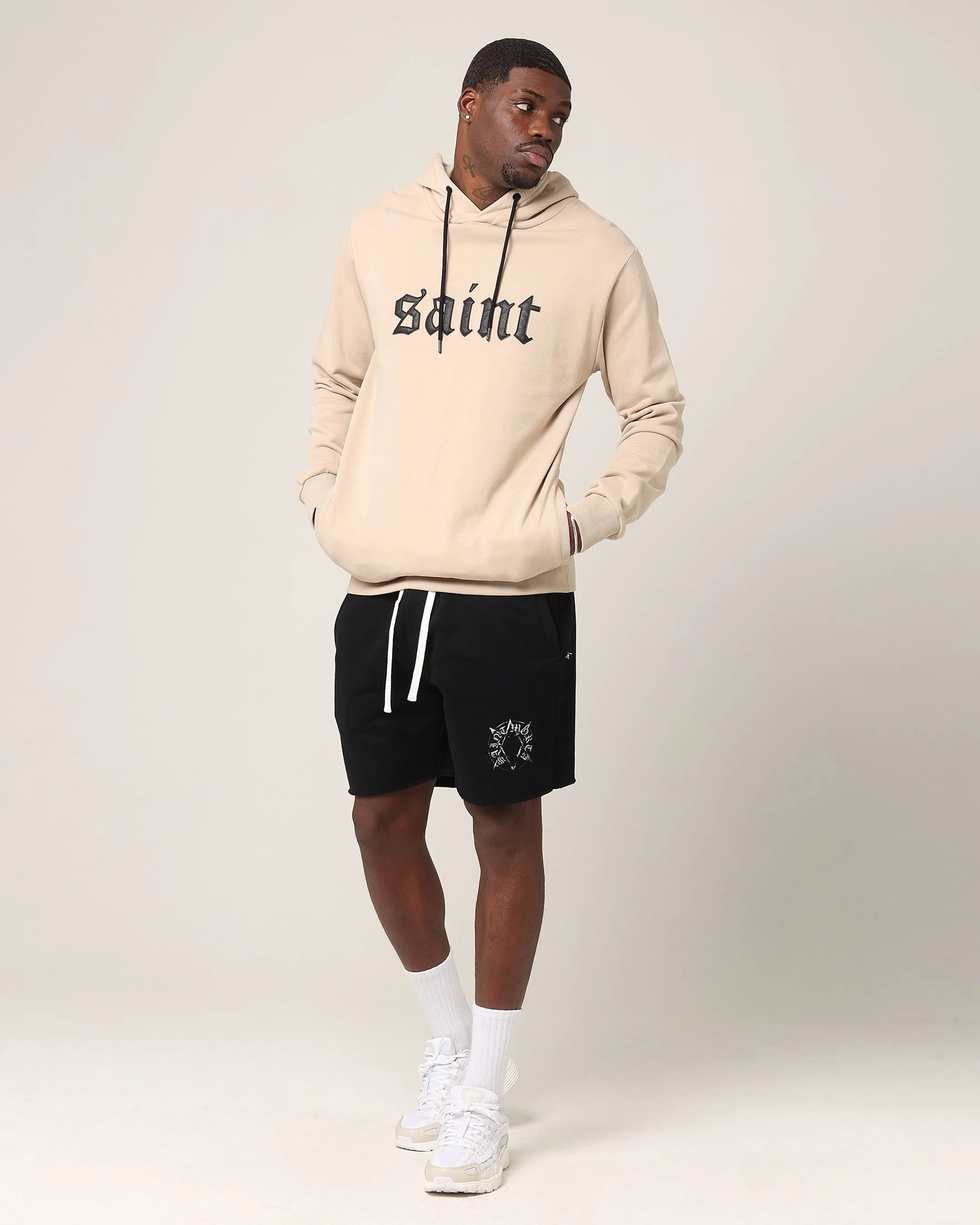 Saint Morta Cambronne Hoodie Stone/Black