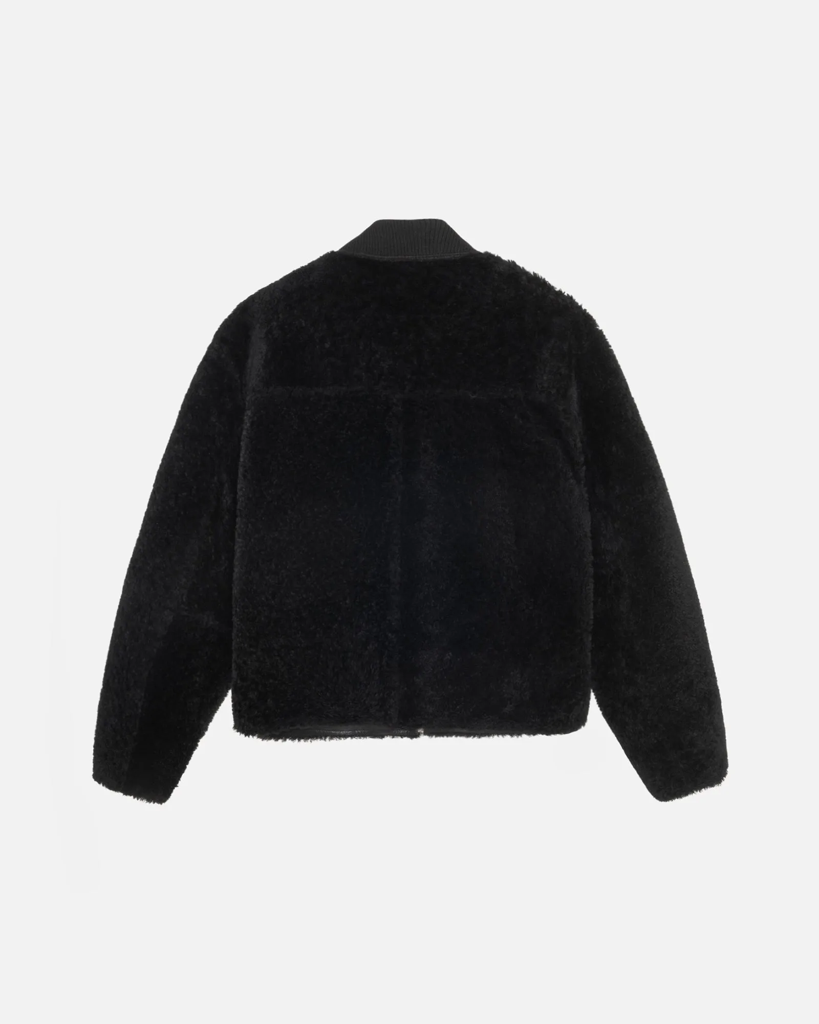 SHEARLING REVERSIBLE BOMBER