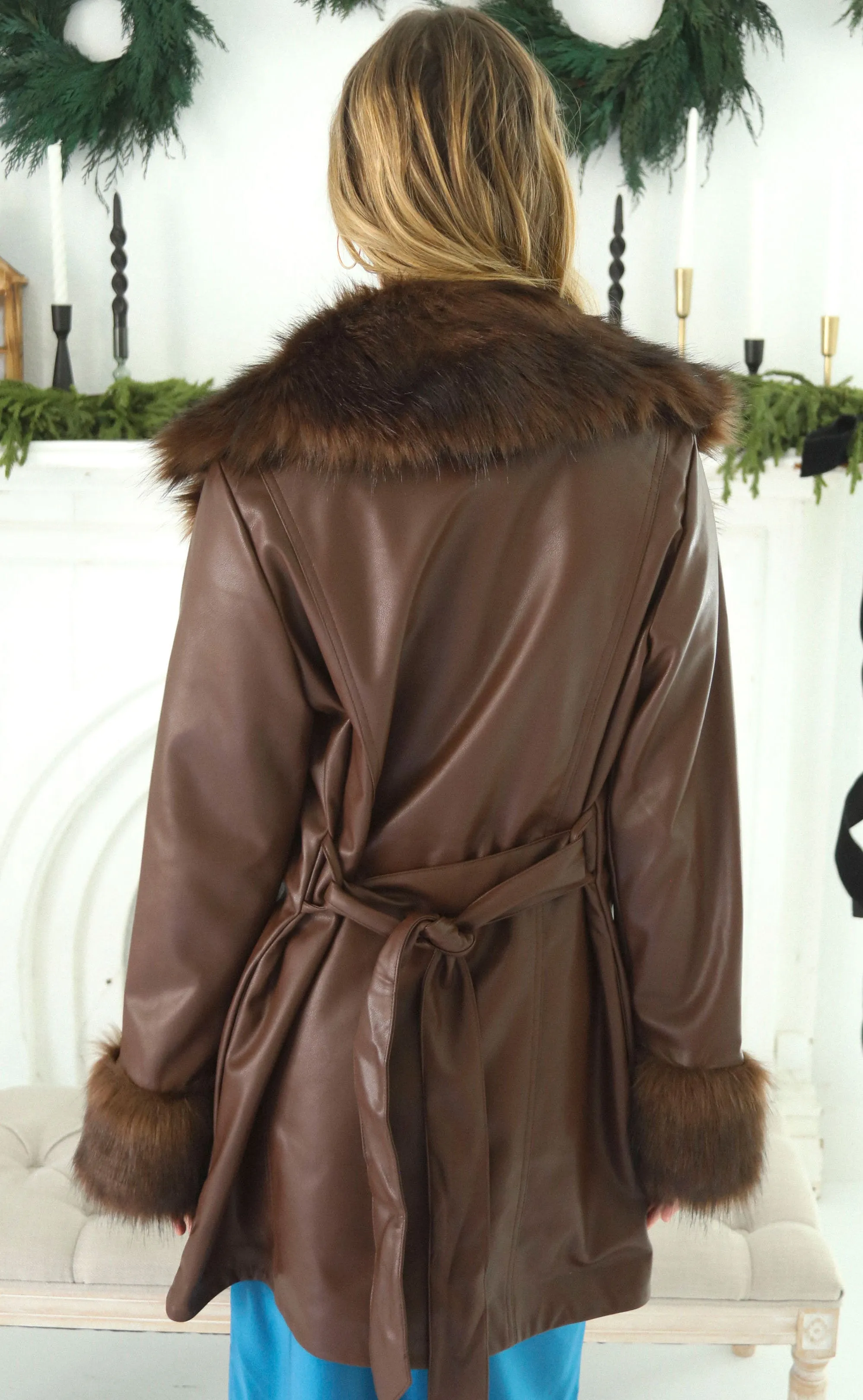 show me your mumu: penny lane coat - cocoa