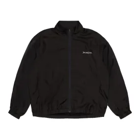 Sinclair Silk Track Jacket Black