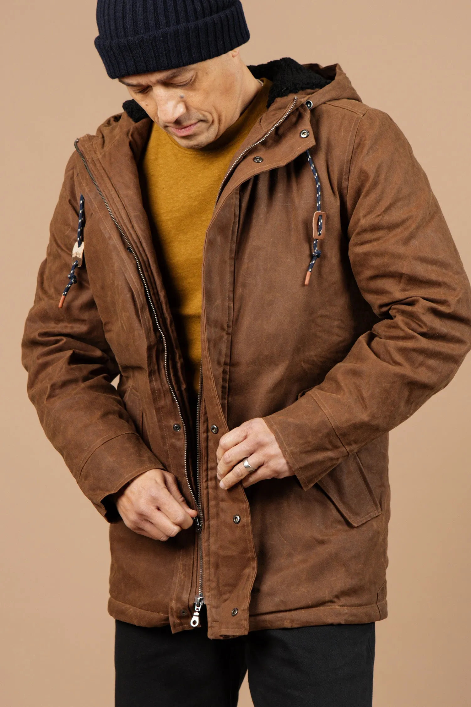 Sitka Parka / Hickory Waxed Canvas