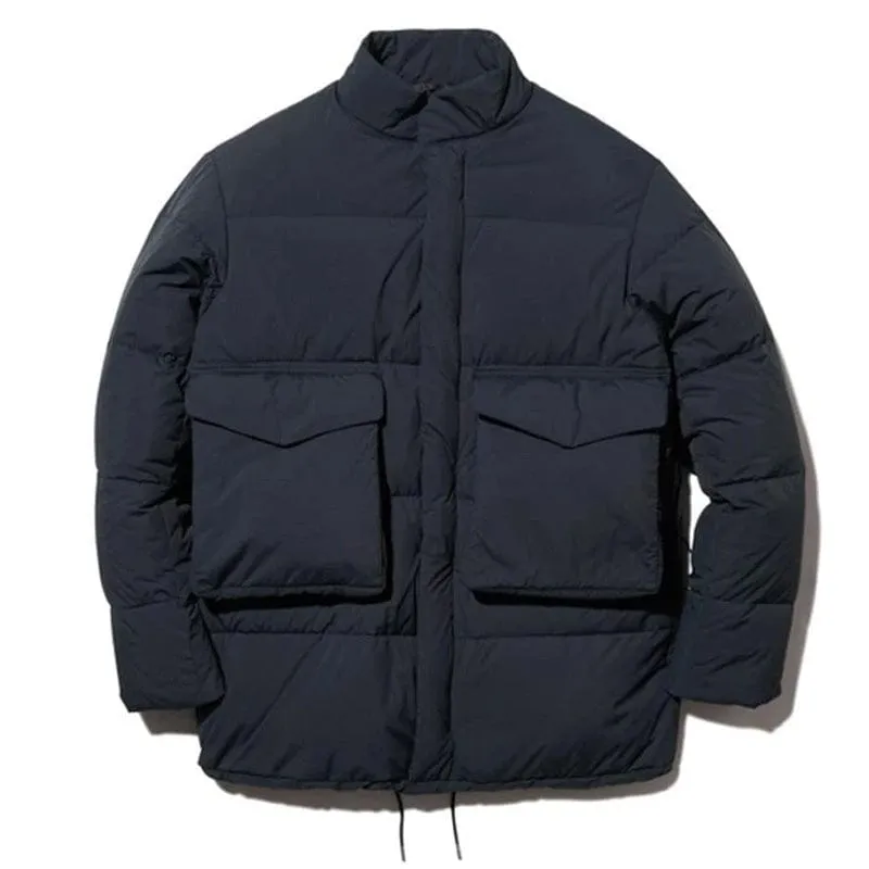 Snow Peak Recycled Nylon Ripstop Down Coat Black