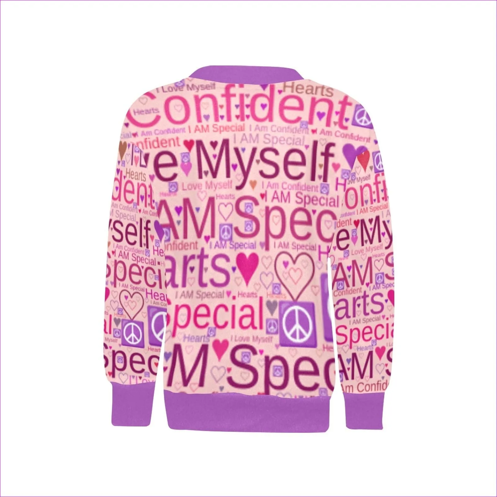 Speak-Over Girls' V-Neck Sweater - 2 options