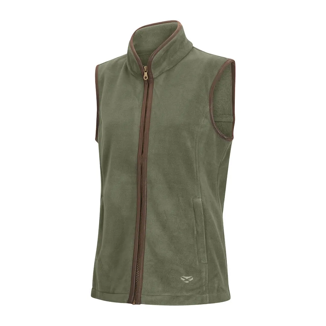 Stenton Ladies Fleece Gilet - Lovat by Hoggs of Fife