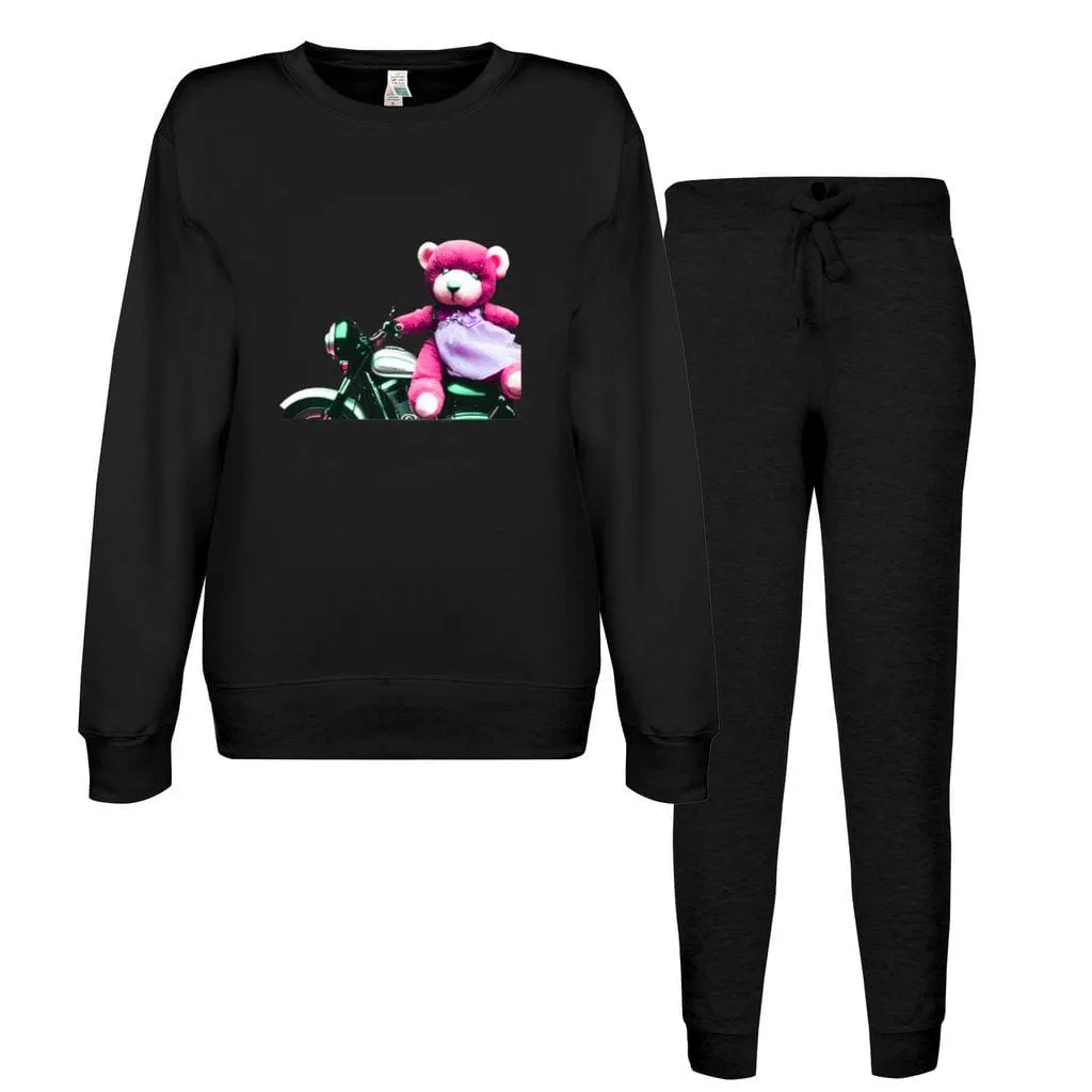 Teddy Ride Unisex Crewneck Sweatshirt Lounge Set