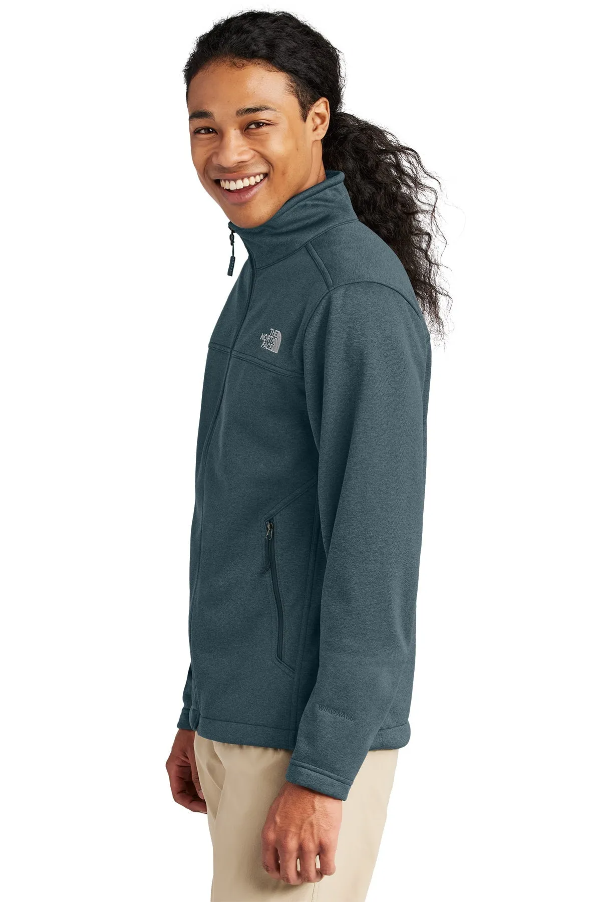 The North Face Ridgewall Soft Shell Custom Jackets, Urban Navy Heather