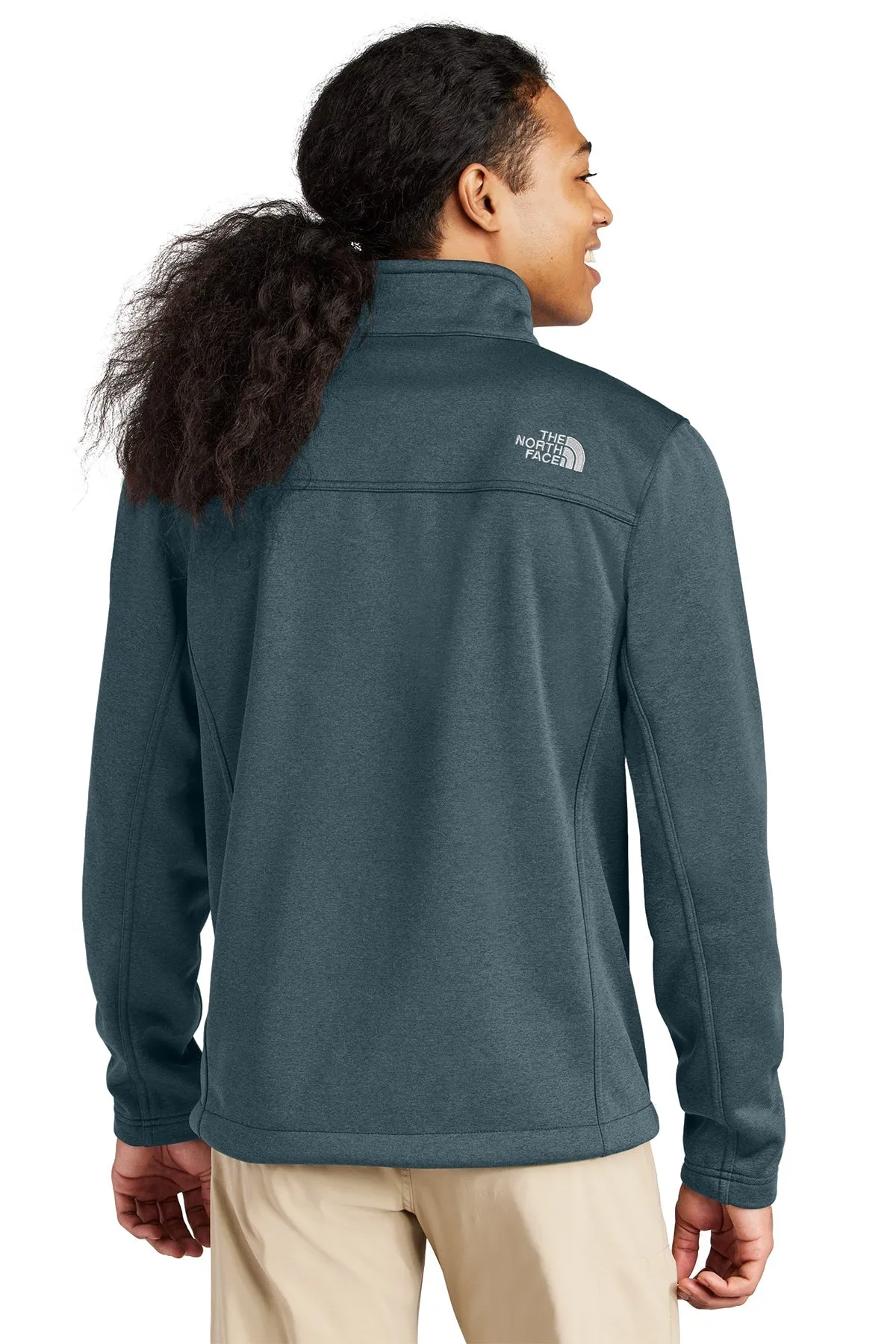 The North Face Ridgewall Soft Shell Custom Jackets, Urban Navy Heather