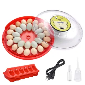 TheLAShop 30 Egg Incubator Automatic Turner Chicken Quail Duck Hatcher