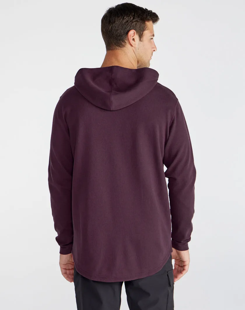 Thermal Hooded Drop-Cut Long Sleeve - Winter Layering Kit